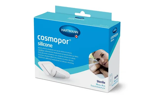 Self-adhesive Cosmopor Silicone Patches - 10 X 8 Cm