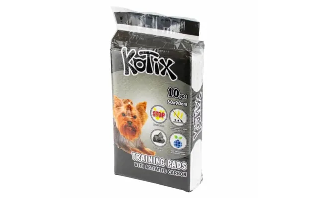Set Of 10 Hygienic Absorbent Mats For Dogs Kotix - With Activated Carbon
