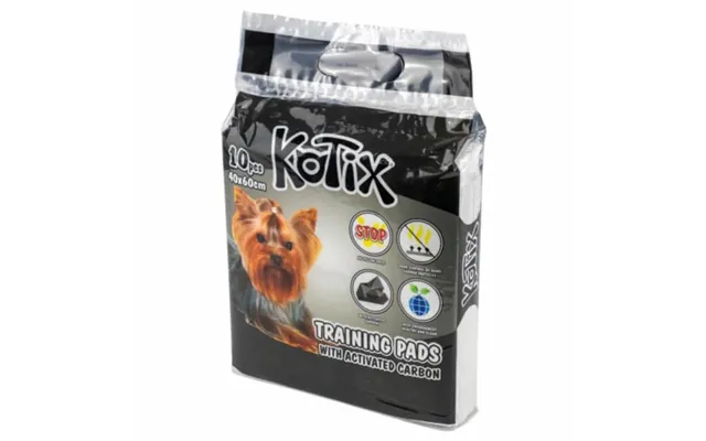Set Of 10 Hygienic Absorbent Mats For Dogs Kotix - With Activated Carbon