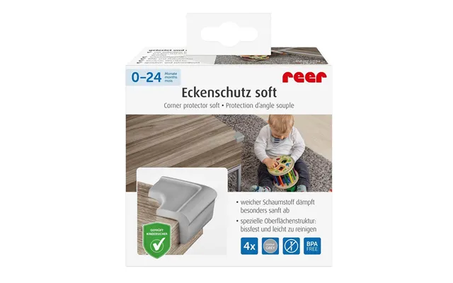 Set Of 4 Corner Protectors Made Of Polyurethane Foam - With Adhesive Tape