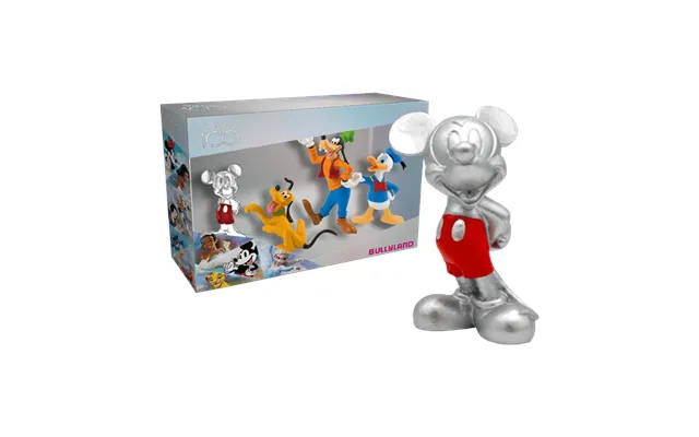 Set Of 4 Disney Mickey Mouse Figurines - Bullyland