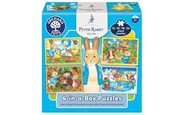 Set Of 4 Peter Rabbit Puzzles - 3 Years