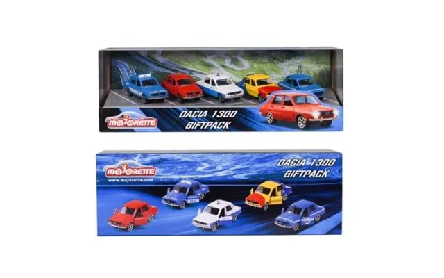 Set Of 5 Metal Cars Dacia 1300 - 3 Years product image
