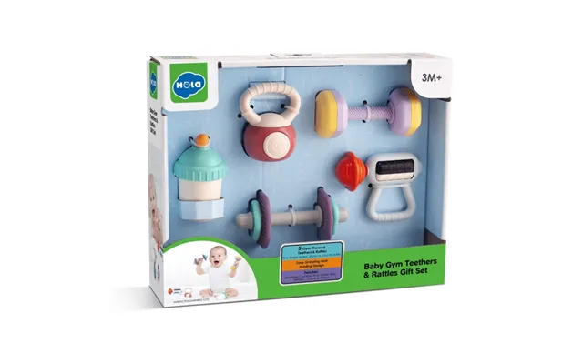 Set Of 5 Teething Toys Sport - 3 Months