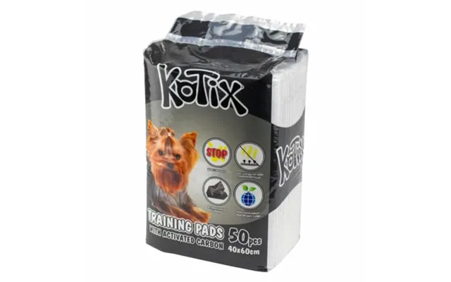 Set Of 50 Hygienic Absorbent Mats For Dogs Kotix - With Activated Carbon