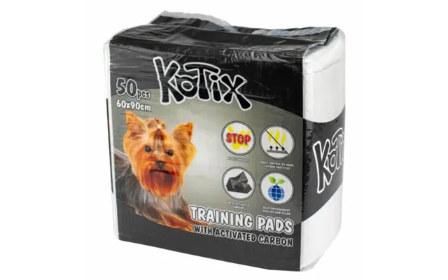 Set Of 50 Hygienic Absorbent Mats For Dogs Kotix - With Activated Carbon
