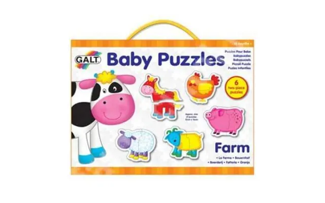 Set Of 6 Baby Puzzle Firm - 2 Pieces