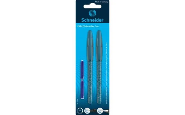 Set Pen Roller 2 Opus Refills - Green