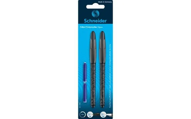 Set Pen Roller 2 Refills Opus - Black
