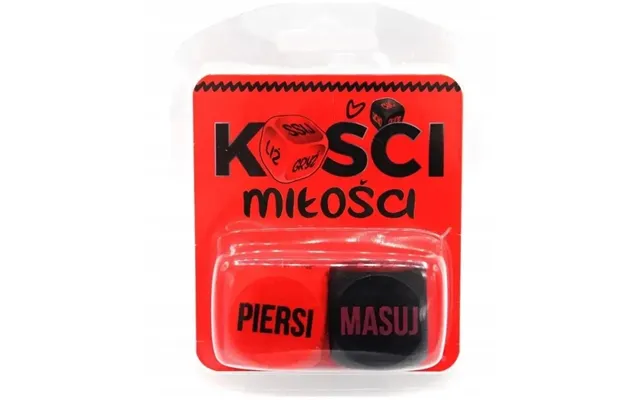 Sex Love Dice Black Wooden