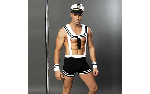 Sexy Sailor Costume With Hat - One Size