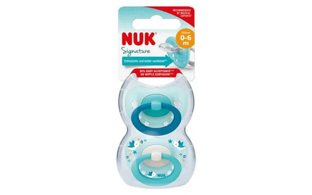 Signature Classic Silicone Nipple - 2 Pieces