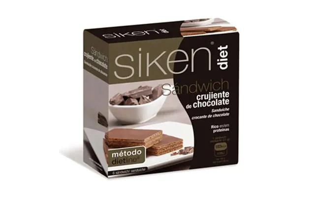 Siken Diet Sandwich Chocolate 6 Units