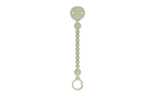 Silicone Lanyard With Clips For Pacifier Colour Essence - Green