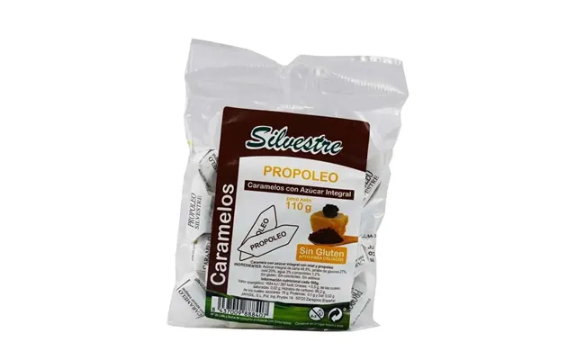 Silvestre Propolis & Honey Sugar Cane Sugar Candies 110gr