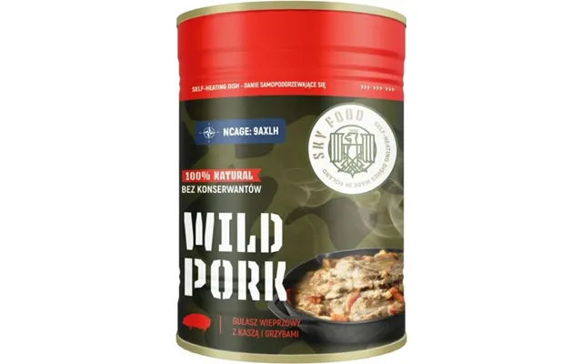 Sky Food Pork Stew With Grits And Mushrooms 400 G