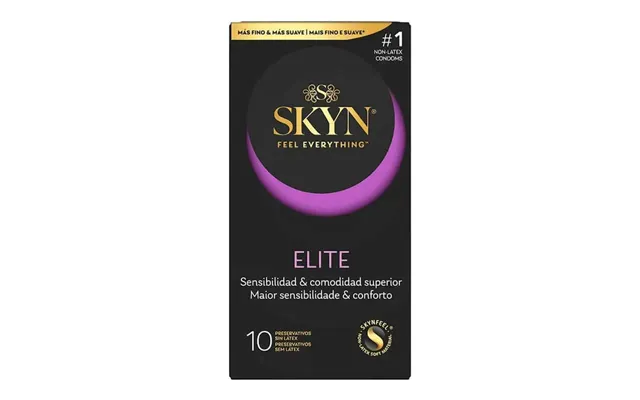 Skyn Elite Ultra Thin Condoms - 10 Units