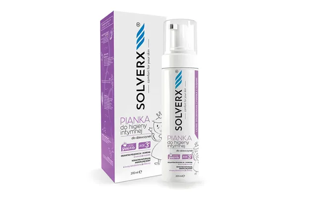 Solverx Little Princess Intimate Cleansing Foam For Girls 200ml product image