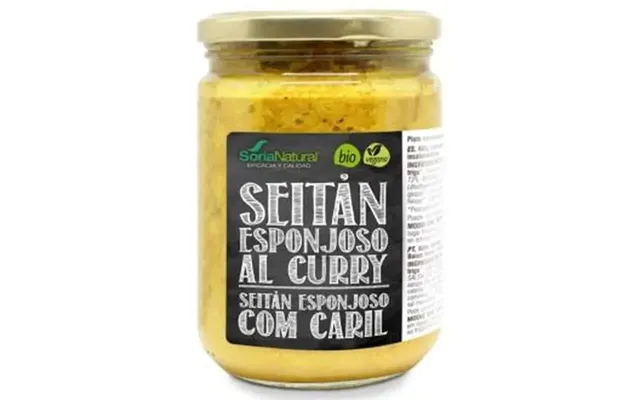 Soria Natural Seitan Spongy Curry Seitan 375gr product image