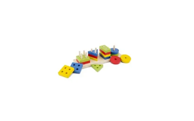 Sorter For Geometric Shapes And Colours - 12 Months