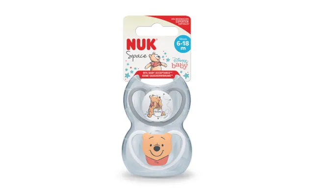 Space Silicone Soother - 6-18 Months