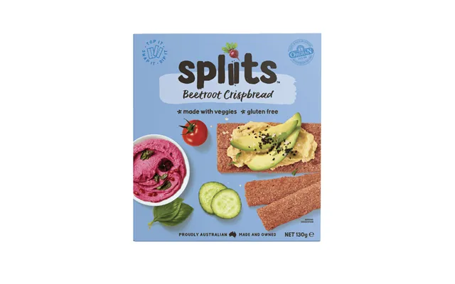 Spliits Dried Beetroot Bread - 130 G