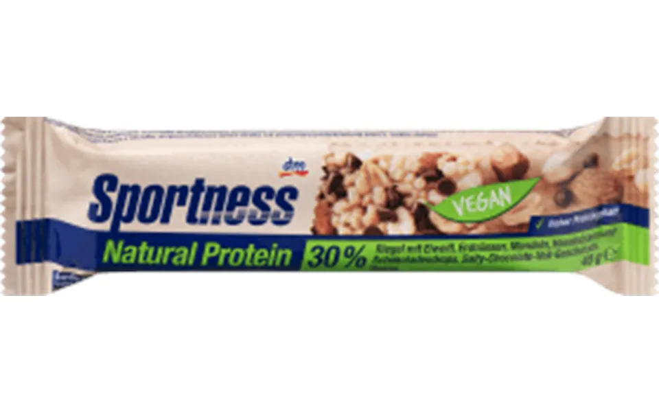 Sportness Chocolate And Salted Nuts Flavored Protein Bar - 40 G