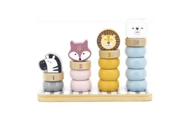 Stacking Game Counting Pets Polarb - New Classic Toys