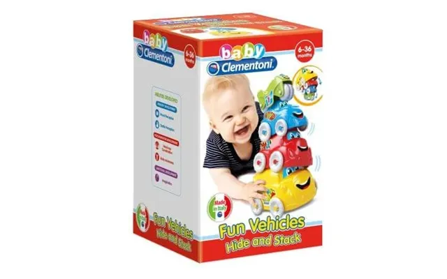 Stacking Toy Cars - Clementoni product image
