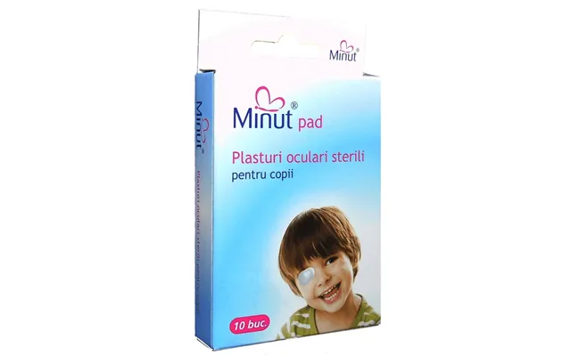 Sterile Eye Patches For Children - 10 Pieces