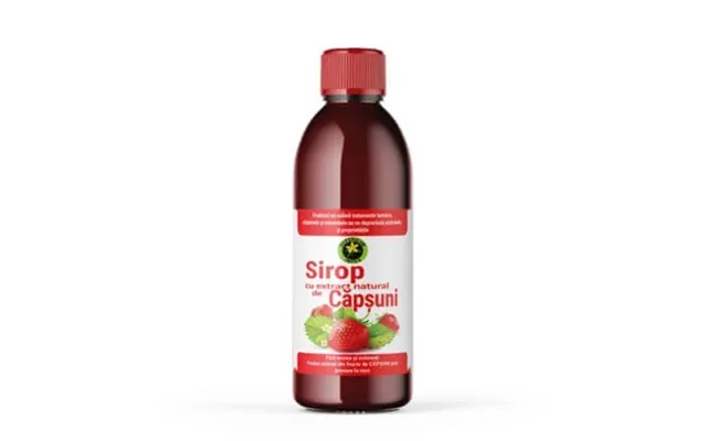 Strawberry Syrup With Sugar - 50 Ml