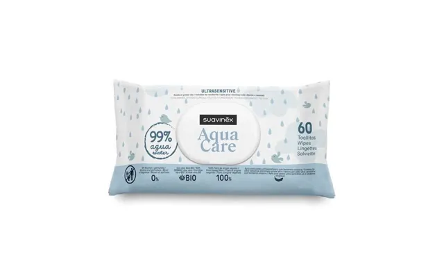 Suavinex Aqua Care Wipes - 60 Units