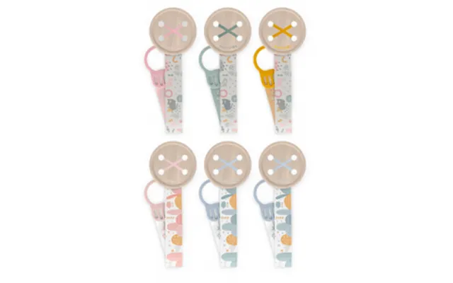 Suavinex Round Button Brooch With Ribbon 1u