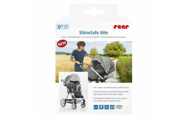 Sun And Insect Protection Net For Baby Buggies - Reer product image