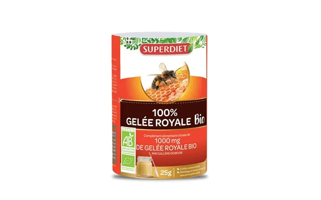Superdiet Organic Royal Jelly 25g