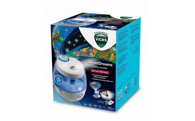 Swetdreams Ultrasonic Humidifier With Projector - Vicks