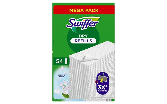 Swiffer Spare Dry Floor Wipes 54pcs