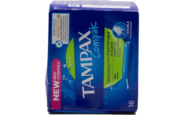 Tampax Compak Super Inner Pads - 16 Pcs
