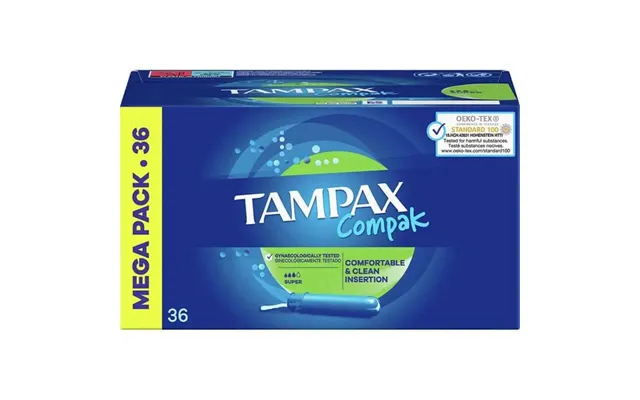 Tampax Compak Super Tampoane Cu Aplicator - 36 Unit I