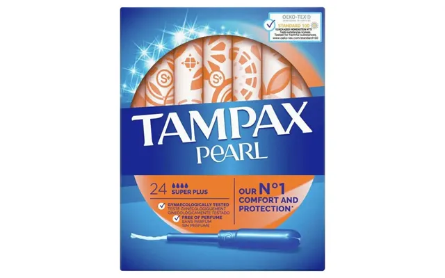 Tampax Pearl Super Plus Tampons With Applicator - 24 Units