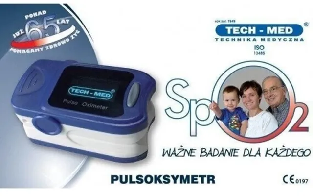 Tech-med Pulse Oximeter Tm-px30 Blue
