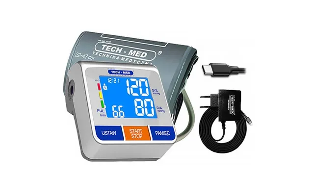 Tech-med Tma-500 Pro - Automatic Upper Arm Blood Pressure Monitor With Power Supply