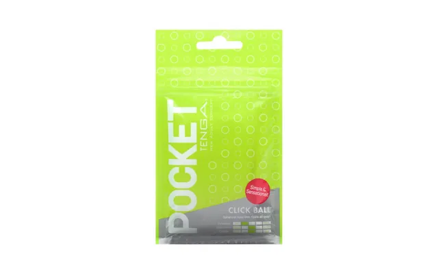 Tenga Pocket Click Ball Disposable Masturbator Pocket Click Ball 002