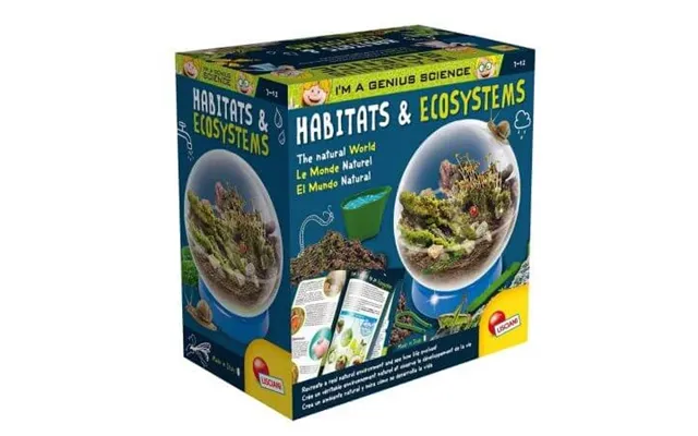 The Experiments Of The Little Genius Habitats And Ecosystems - 7-12 Years