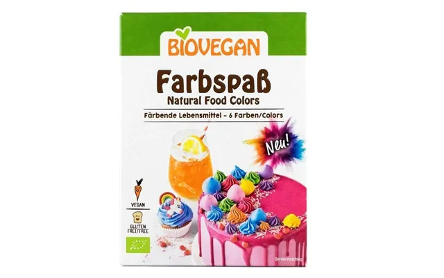 The Joy Of Colors Bio Coloring For Cakes - 6 X 8g