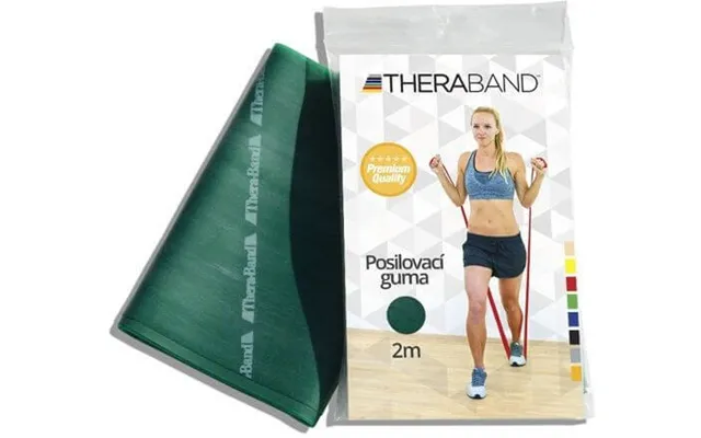 Theraband Reinforcing Rubber 2m Green Thick