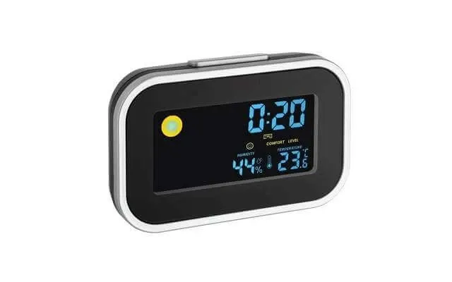Thermo-hygrometer With Clock And Alarm - 60.2015