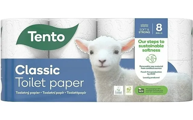 This Classic Toilet Tissue Classic 3vr 1×8 Pc - 3 Ply Toilet Paper product image