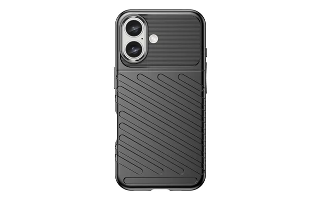 Thunder Case Silicone Case For Iphone 16 - Black