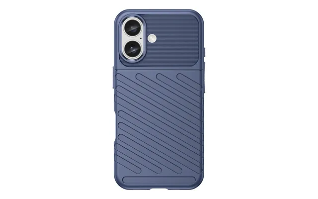 Thunder Case Silicone Case For Iphone 16 Plus - Blue